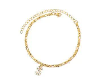 Personalized Initial Anklet – Add Elegance to Your Style