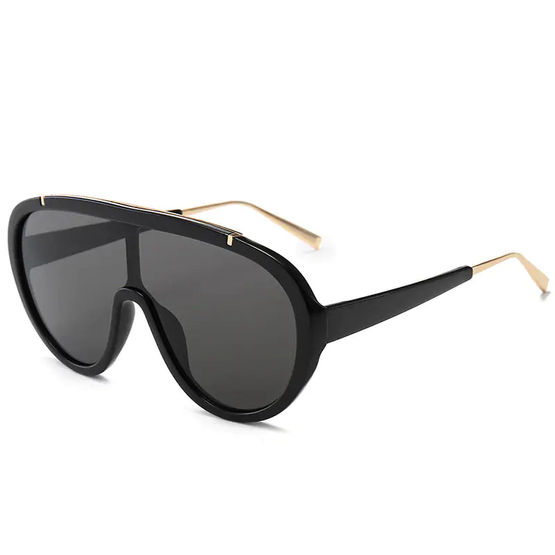 Oversized Sunglasses - Woman`s Clothing