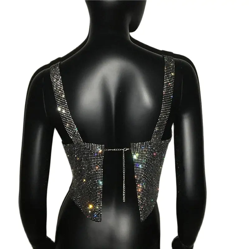 Glitter Nightclub Sexy Tank Top