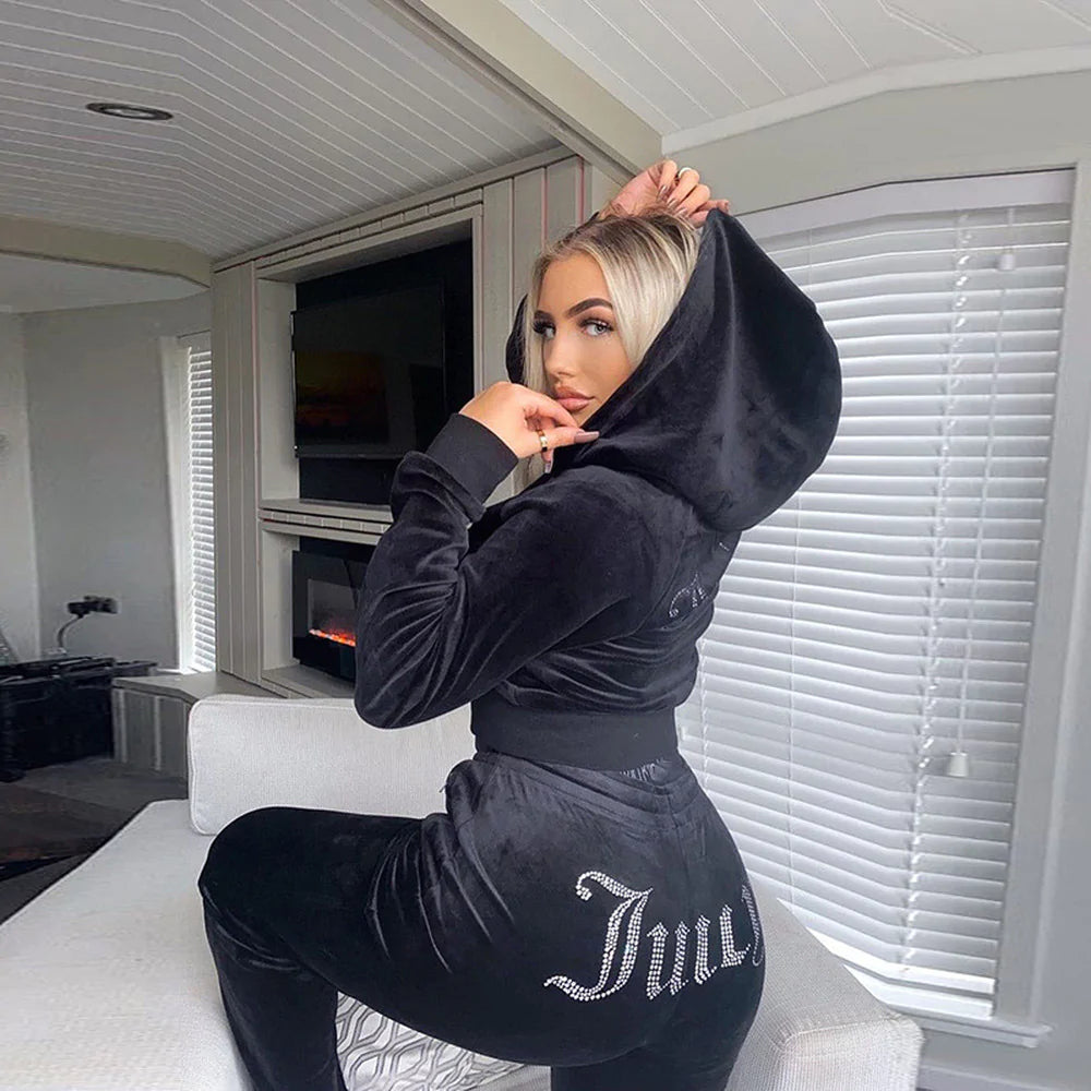 Stylish Women's Tracksuit - Juicy